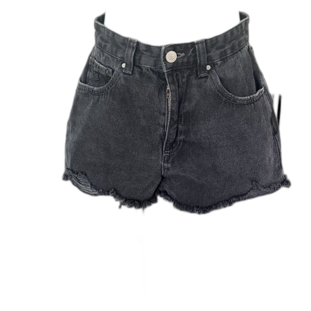 Cotton:On Black Denim High Rise Mom Shirts Size 6